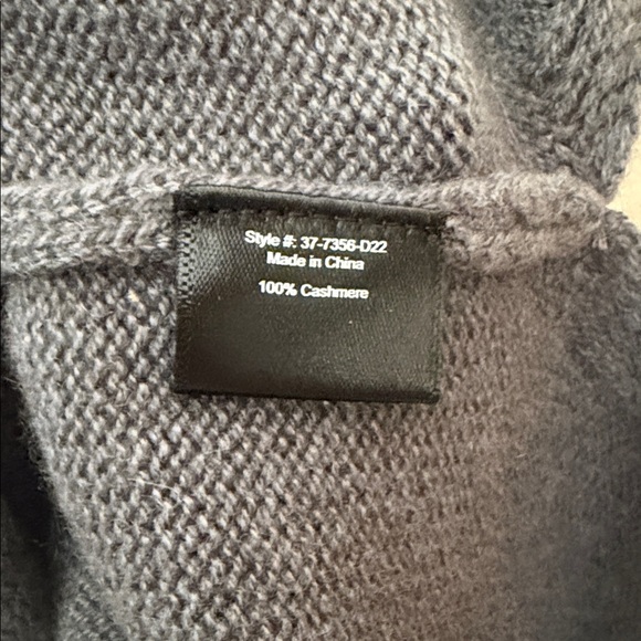 Jenni Kayne Boyfriend Cashmere Sweater in Storm Size M - Picture 7 of 7